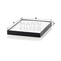 Фильтр салона MANN-FILTER CU 2634